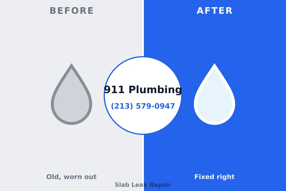 Before and after: plumbing company Goodview, MN